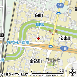 株式会社中西製作所　福島営業所周辺の地図