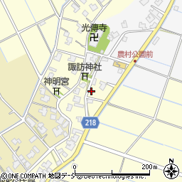 新潟県新潟市南区東長嶋963周辺の地図