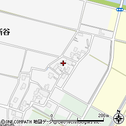 新潟県新潟市西蒲区新谷1111周辺の地図