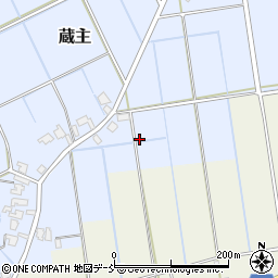 新潟県新潟市南区蔵主970周辺の地図