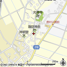 新潟県新潟市南区東長嶋116周辺の地図