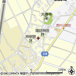 新潟県新潟市南区釣寄新78周辺の地図