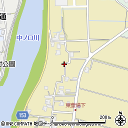 新潟県新潟市南区東萱場159周辺の地図