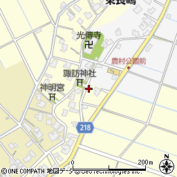 新潟県新潟市南区東長嶋117-2周辺の地図