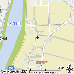 新潟県新潟市南区東萱場160周辺の地図