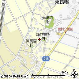 新潟県新潟市南区釣寄新81-2周辺の地図