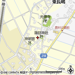 新潟県新潟市南区釣寄新81周辺の地図