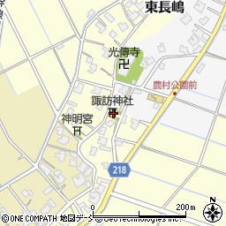 新潟県新潟市南区木滑26周辺の地図