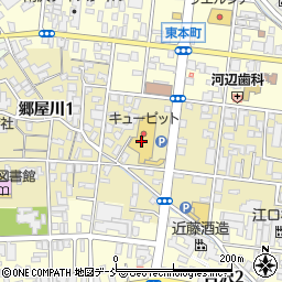 株式会社キューピット　五泉店周辺の地図