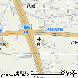 株式会社ナガワ　福島展示場周辺の地図