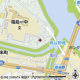 阿武隈荘周辺の地図