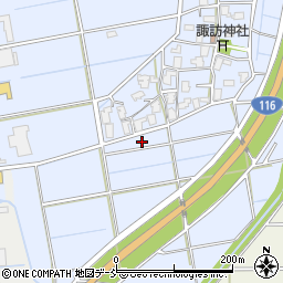 新潟県新潟市西蒲区潟頭730周辺の地図