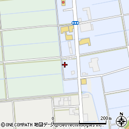 新潟県新潟市西蒲区潟頭696周辺の地図