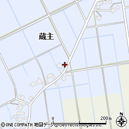 新潟県新潟市南区蔵主324周辺の地図