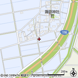 新潟県新潟市西蒲区潟頭737周辺の地図