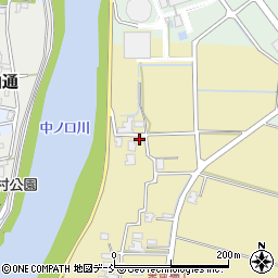 新潟県新潟市南区東萱場167周辺の地図