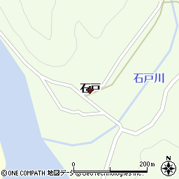 新潟県阿賀町（東蒲原郡）石戸周辺の地図