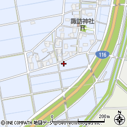 新潟県新潟市西蒲区潟頭738周辺の地図