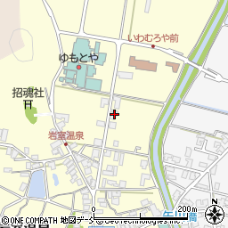 新潟県新潟市西蒲区岩室温泉131周辺の地図