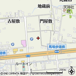 福島県福島市成川這松周辺の地図