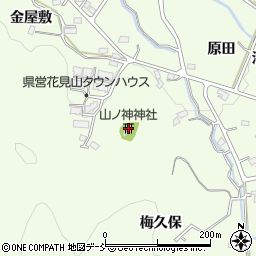 山ノ神神社周辺の地図