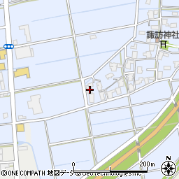 新潟県新潟市西蒲区潟頭1周辺の地図