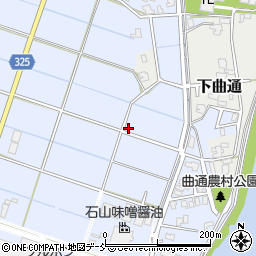 新潟県新潟市南区上曲通487周辺の地図