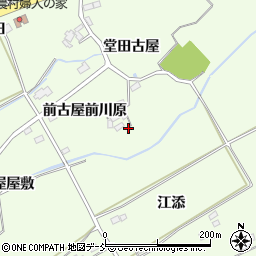 福島県福島市庄野（竹ノ内川原）周辺の地図