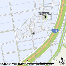新潟県新潟市西蒲区潟頭26周辺の地図