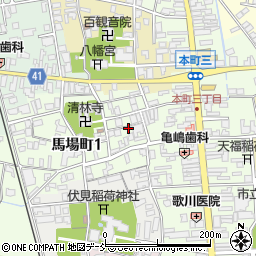 ダイヤ工機五泉周辺の地図