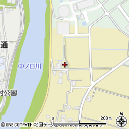 新潟県新潟市南区東萱場3496周辺の地図