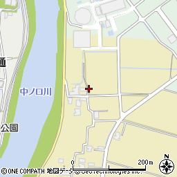 新潟県新潟市南区東萱場3494周辺の地図