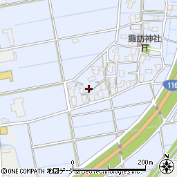 新潟県新潟市西蒲区潟頭10周辺の地図
