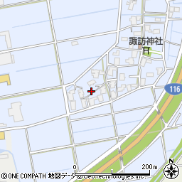 新潟県新潟市西蒲区潟頭12周辺の地図