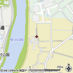 新潟県新潟市南区東萱場3499周辺の地図