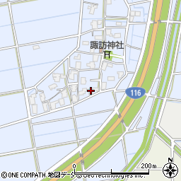 新潟県新潟市西蒲区潟頭28周辺の地図
