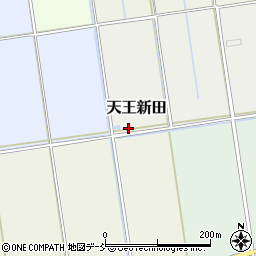 新潟県新潟市南区天王新田235周辺の地図