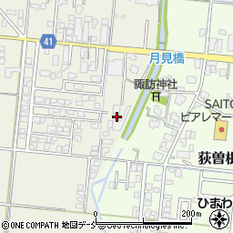 新潟県五泉市土深81周辺の地図