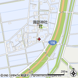 新潟県新潟市西蒲区潟頭48周辺の地図