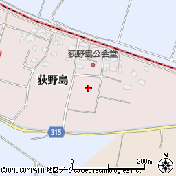 〒959-1603 新潟県五泉市荻野島の地図