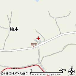 福島県相馬市柚木（北桑原）周辺の地図