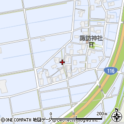 新潟県新潟市西蒲区潟頭19周辺の地図