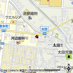ａｐｏｌｌｏｓｔａｔｉｏｎ五泉東ＳＳ周辺の地図