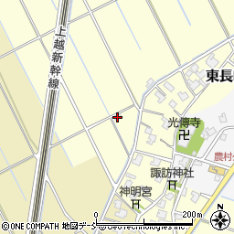 新潟県新潟市南区釣寄新68-2周辺の地図