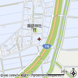 新潟県新潟市西蒲区潟頭52周辺の地図
