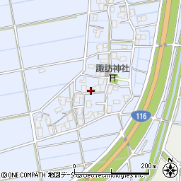 新潟県新潟市西蒲区潟頭32周辺の地図