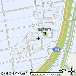 新潟県新潟市西蒲区潟頭31周辺の地図