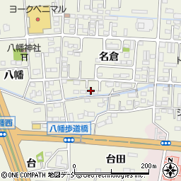福島県福島市吉倉名倉周辺の地図