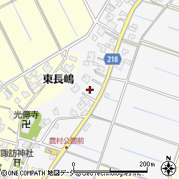 新潟県新潟市南区木滑76周辺の地図