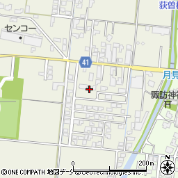 新潟県五泉市土深33周辺の地図